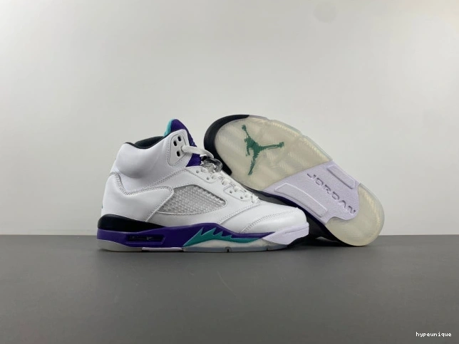 HYPE (2013) Air 5 Grape Jordan Retro 136027-108 0726